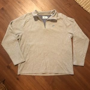 Southern Tide half zip sweatshirt pullover GREY
